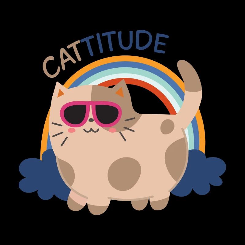Tee shirt personnalisé chat