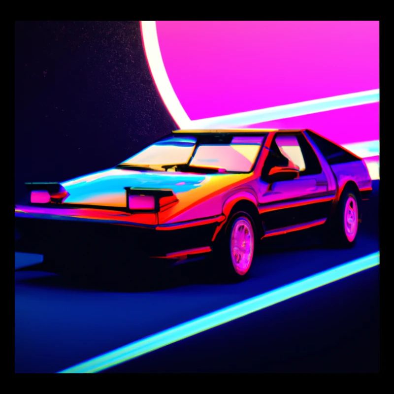 synthwave sport car 4