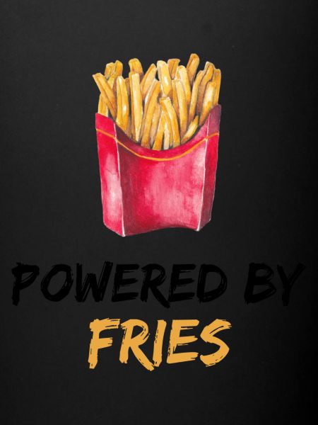 Powered by fries