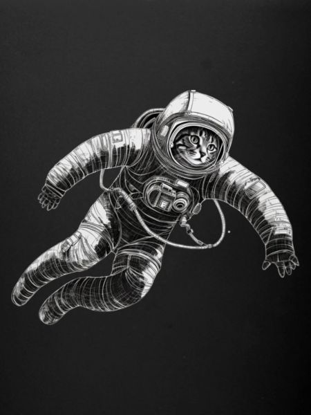 Astronaut Cat
