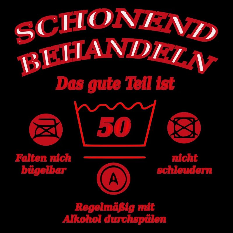 50 - Jahre, bitte schonend behandeln