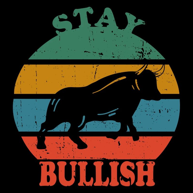 Retro Bull Stay Bullish