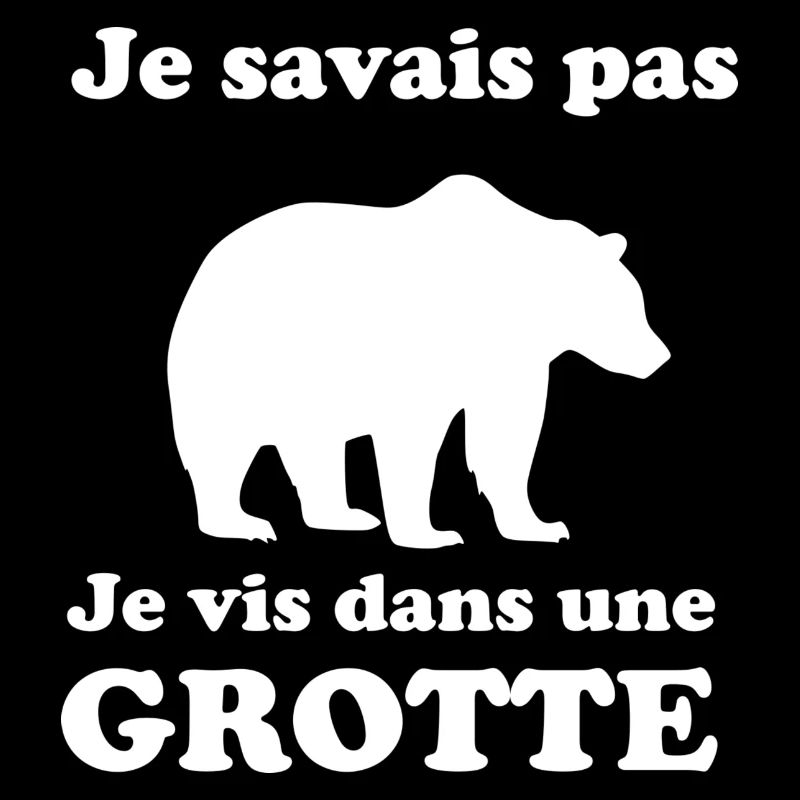 jE SAVAIS PAS JE VIS DANS UNE GROTTE