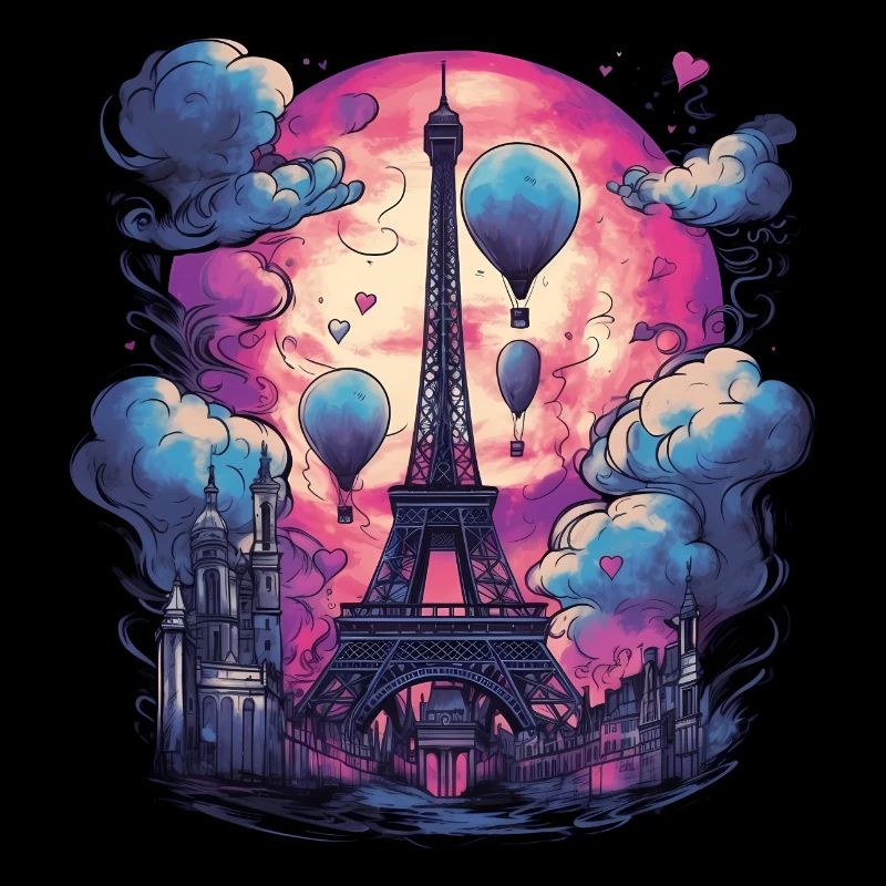 Romantic Eiffel Tower