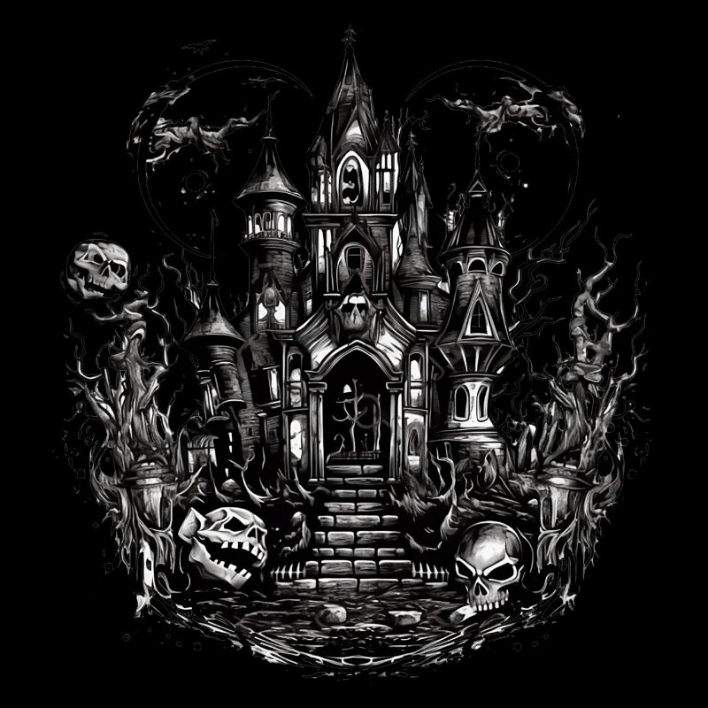 Le chateau hanté gothique