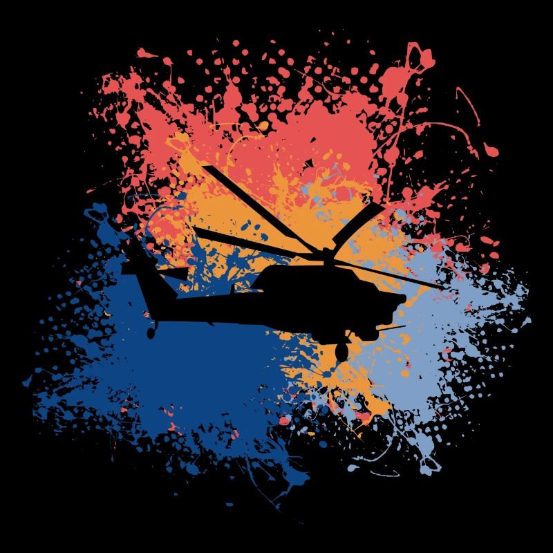 Hélicoptère Rétro Hélicoptère