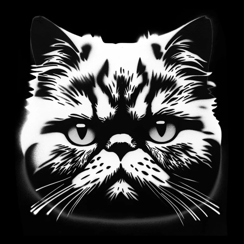 Rond Pubby Chat Mâle