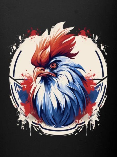 Tee shirt coq français