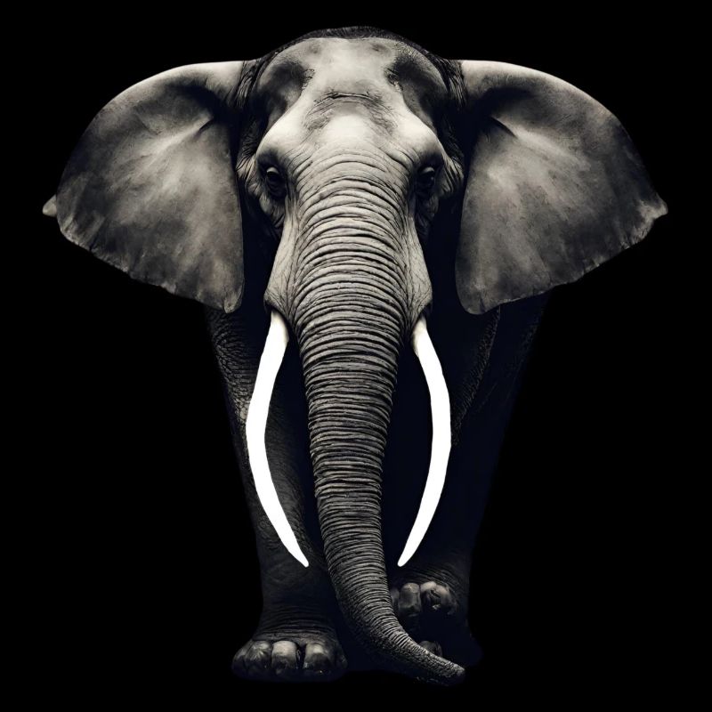 Éléphant majestueux