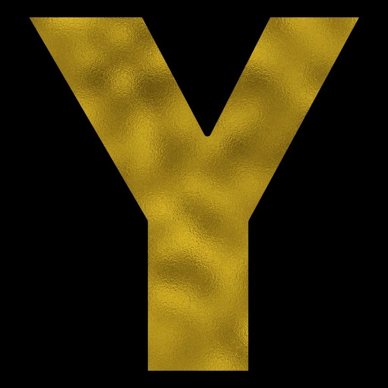 Lettre Y Or