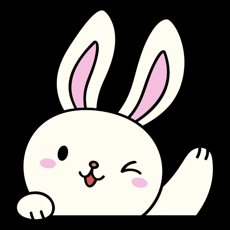 Coquette Aesthetic Bunny