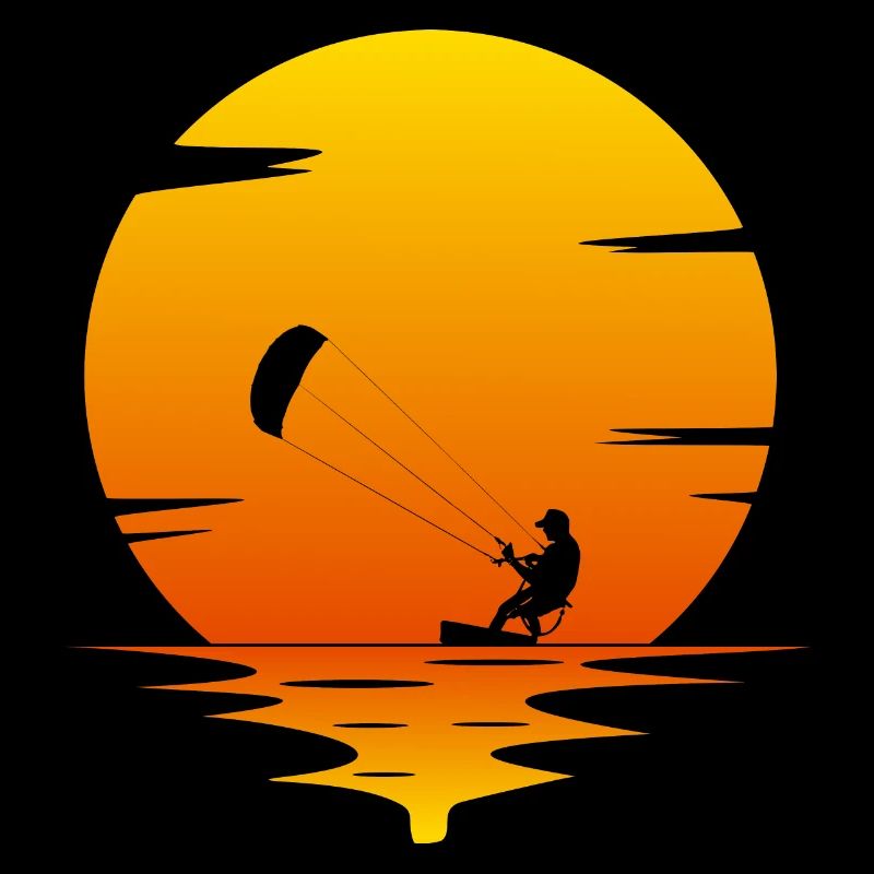 Kitesurfen Sunset
