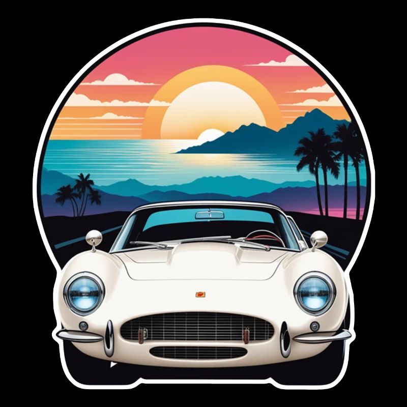 Oldtimer Sonnenuntergang