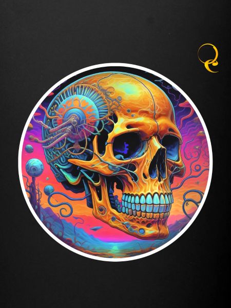PSYCHEDELIC SKULL