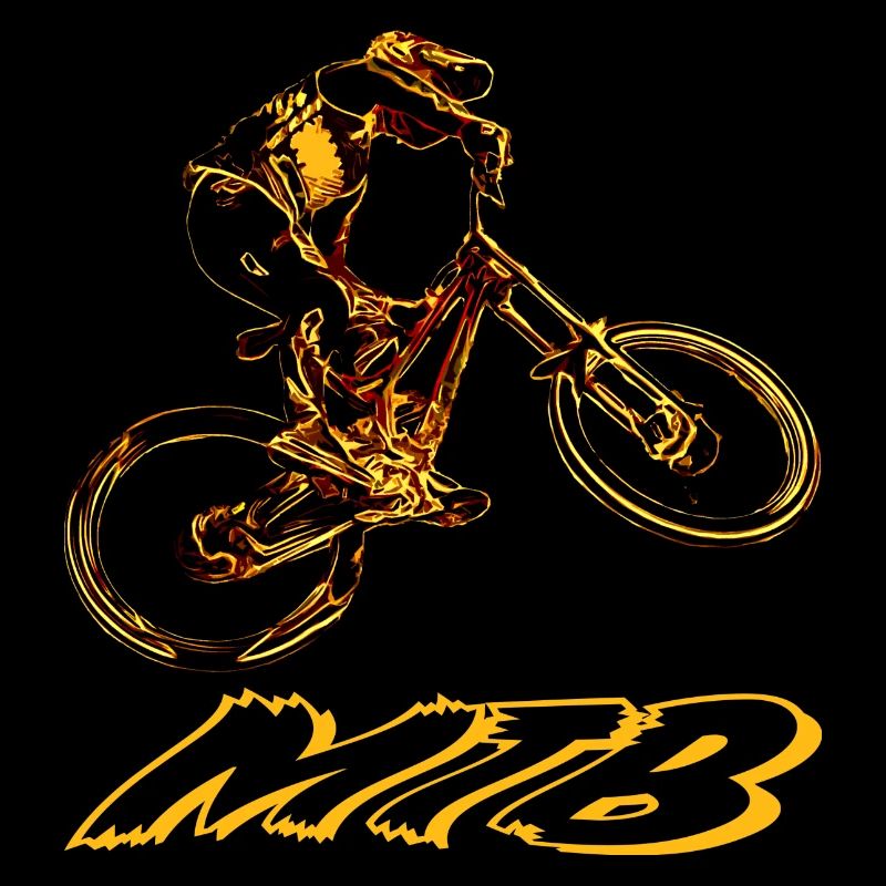 Downhill mountain biking