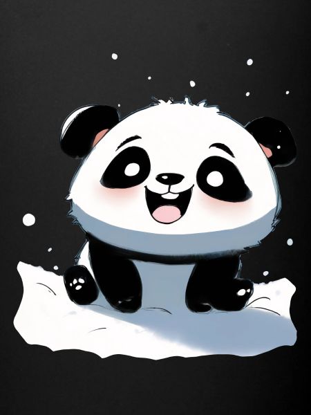 T-shirt Panda
