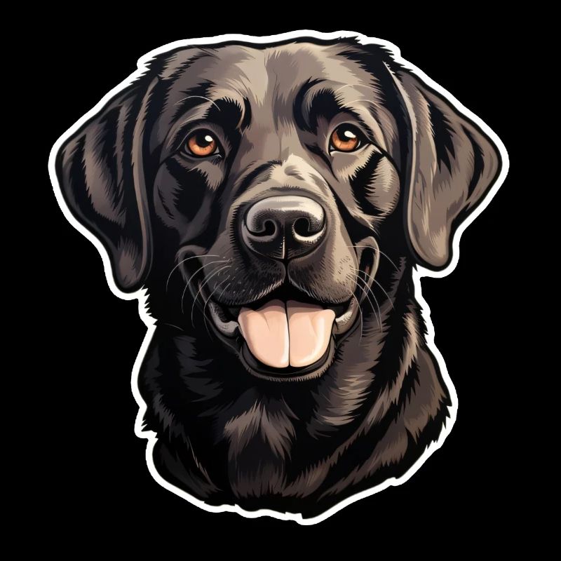 Labrador Retriever Kopf