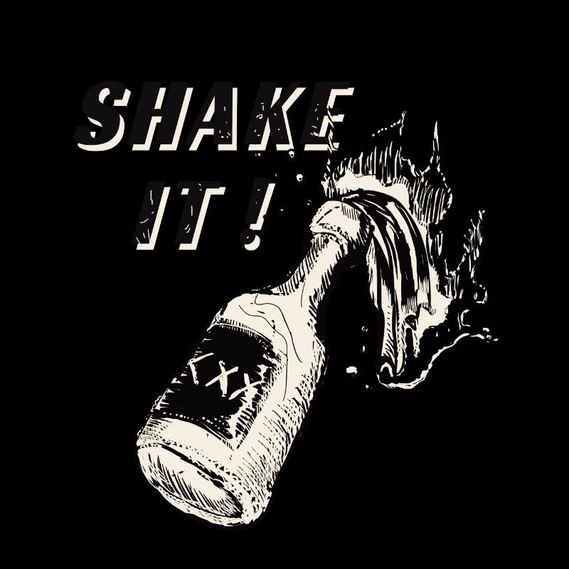 Shake the drink !