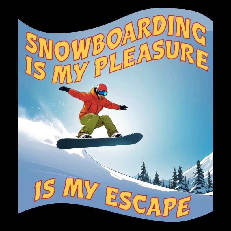 Le snowboard est mon plaisir, c’est mon évasion