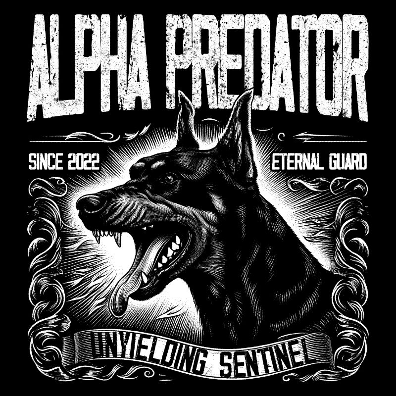 Alpha Predator Unique Doberman Bold Dog Lover