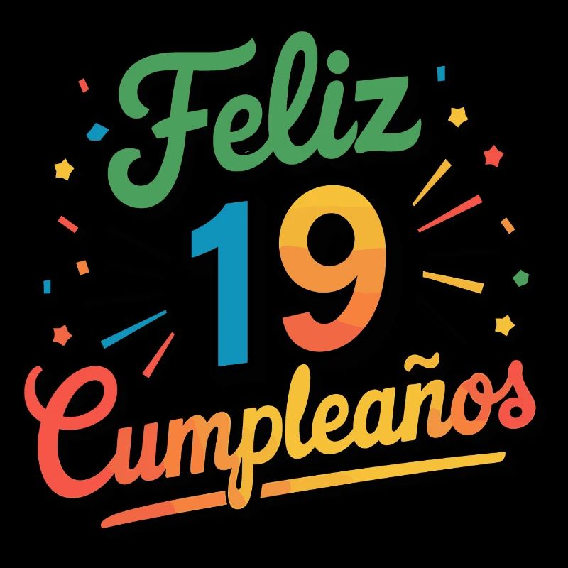¡Feliz 19 Cumpleaños!