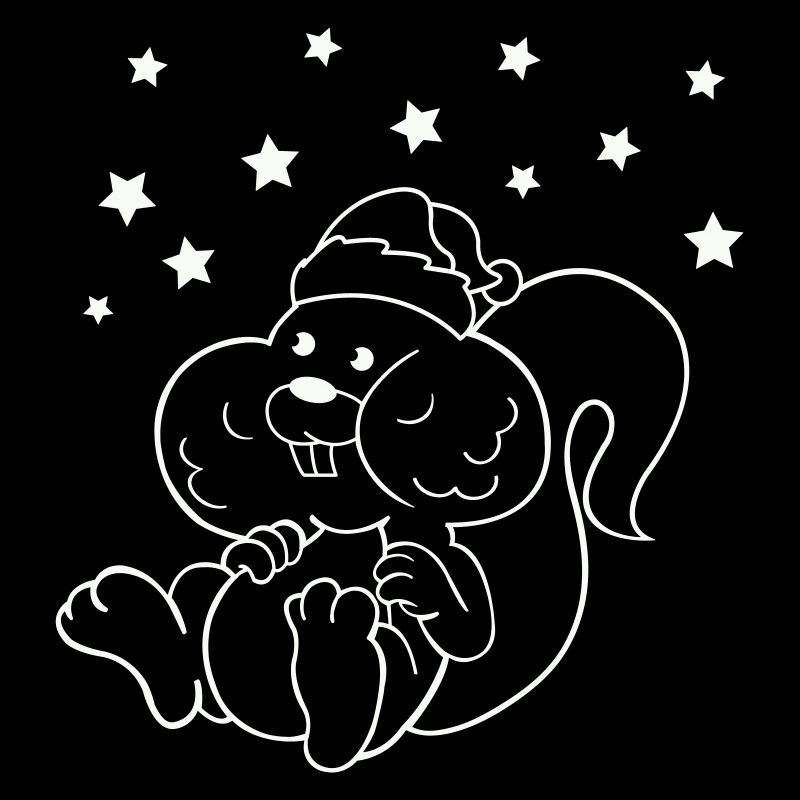 Weihnachts Einhörnchen