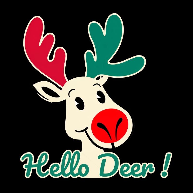 Hello deer! The Merry Reindeer