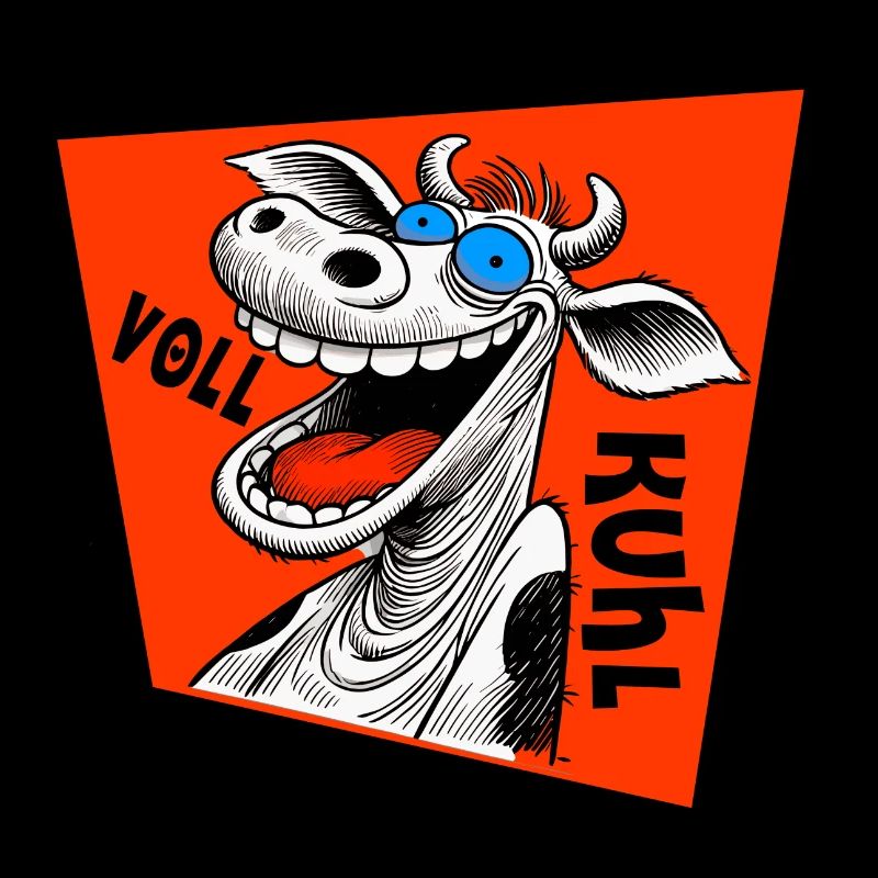 voll kuhl cool rot