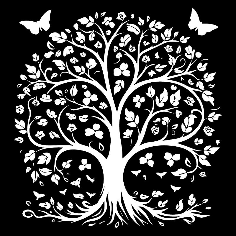 Arbre Nature Papillon