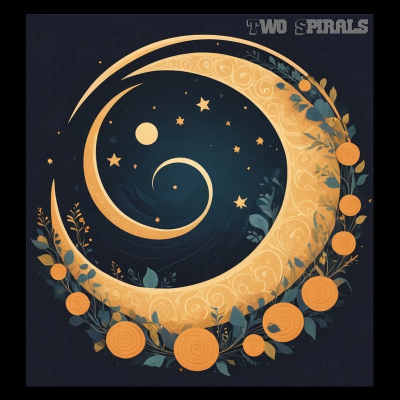 Two Spirals - Moon and Spirals 2