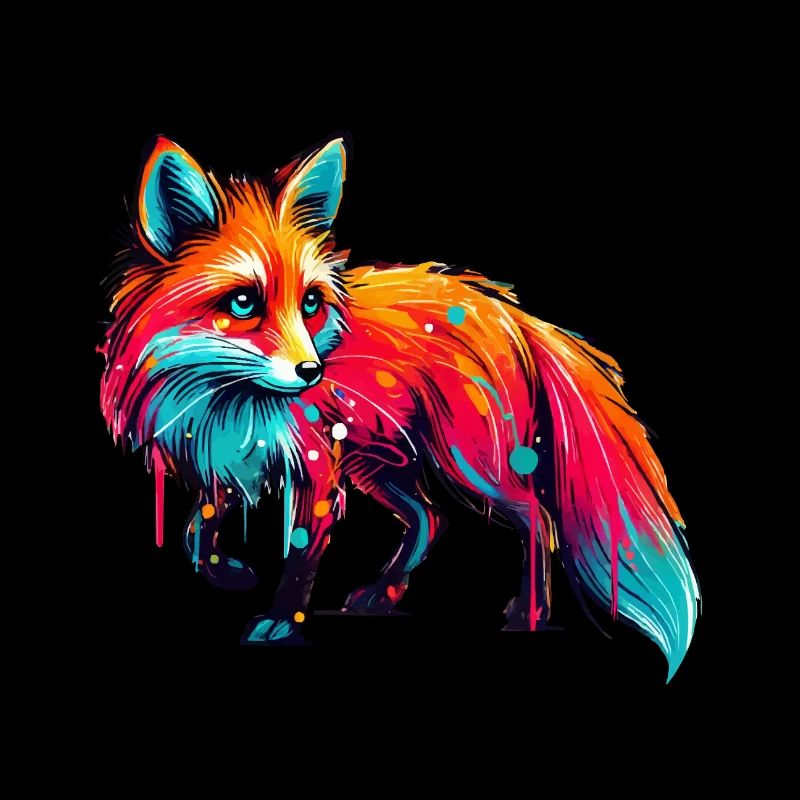 Peinture Fox