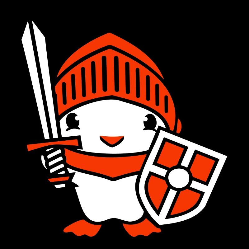 Duck Knight Armor Sword Shield Helmet Fighter