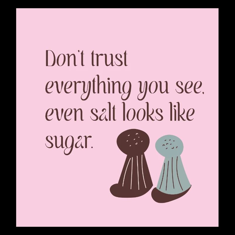 Don't trust everything you see