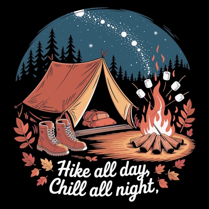 Hike All Day, Chill All Night – Camping Adventure