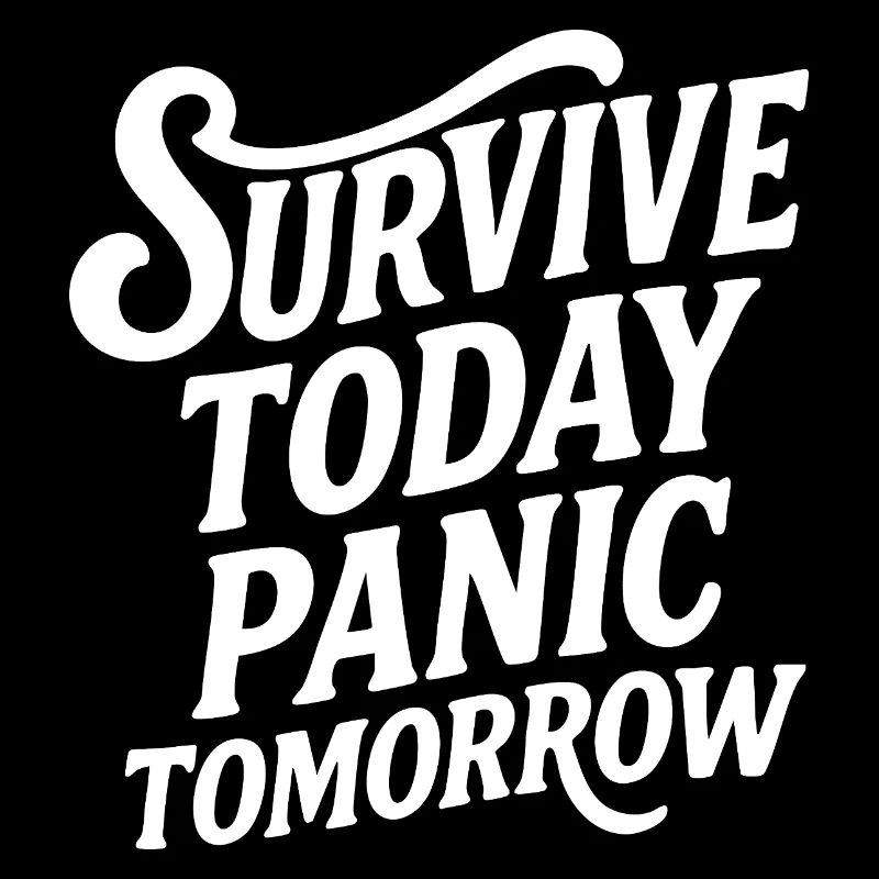 Survive Today Panic Tomorrow – Vintage Grit