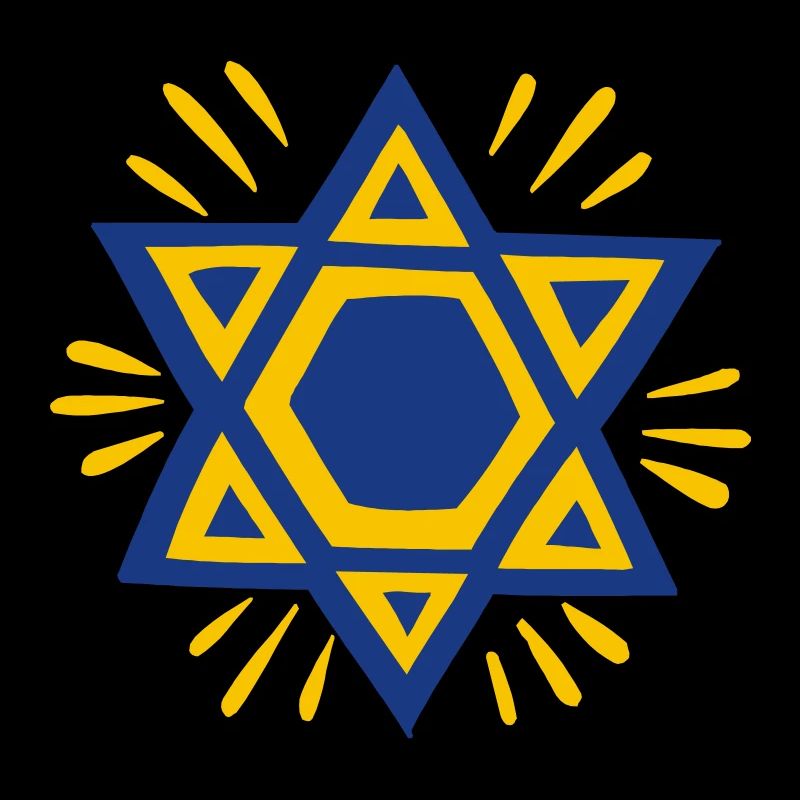 Étoile de David 2farbig