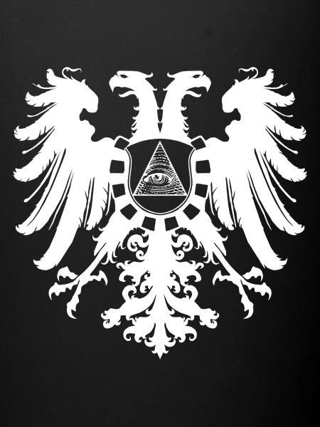 White Illuminati Eagle