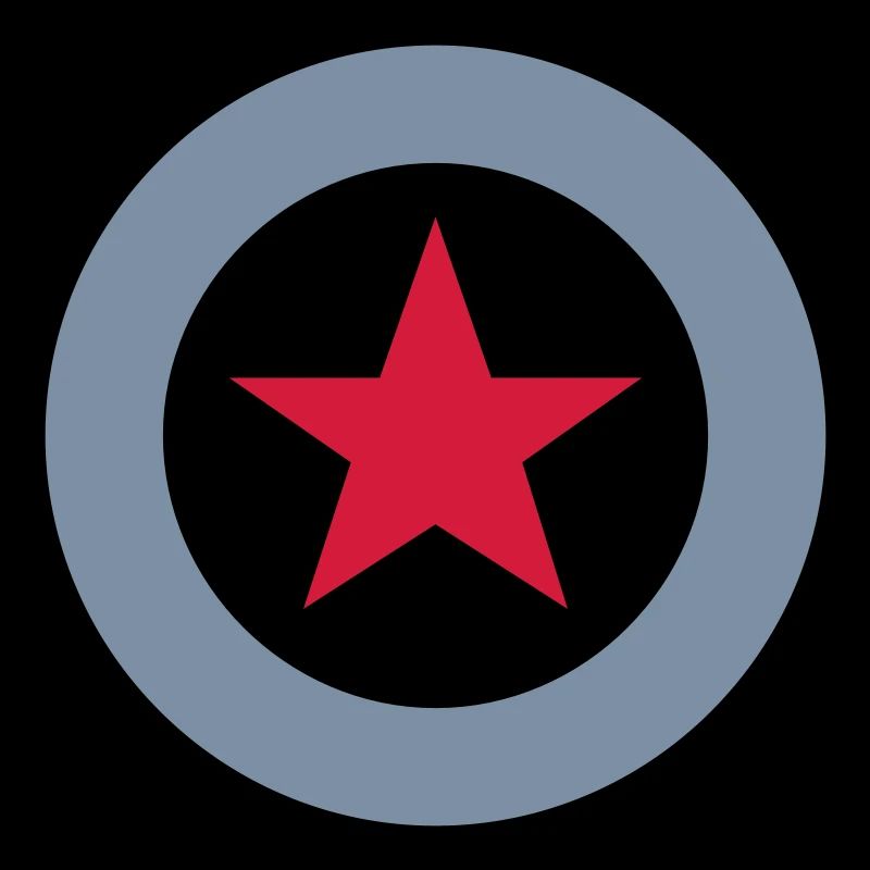 encerclé étoiles / circled star (2c)
