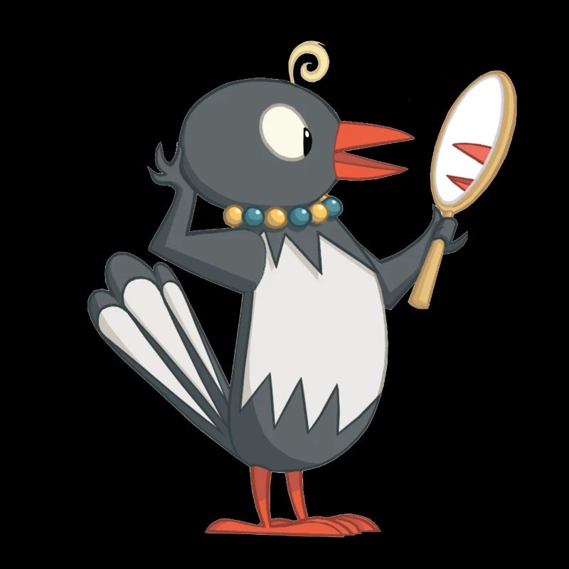 Frau Ester mit Spiegel