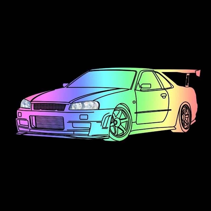 colourful car