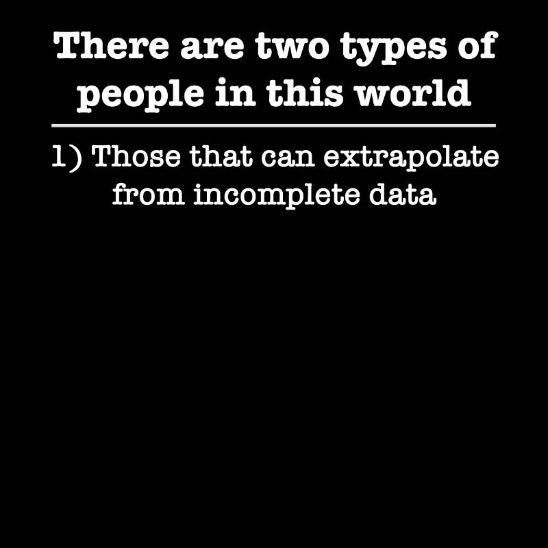 Extrapolate Data people