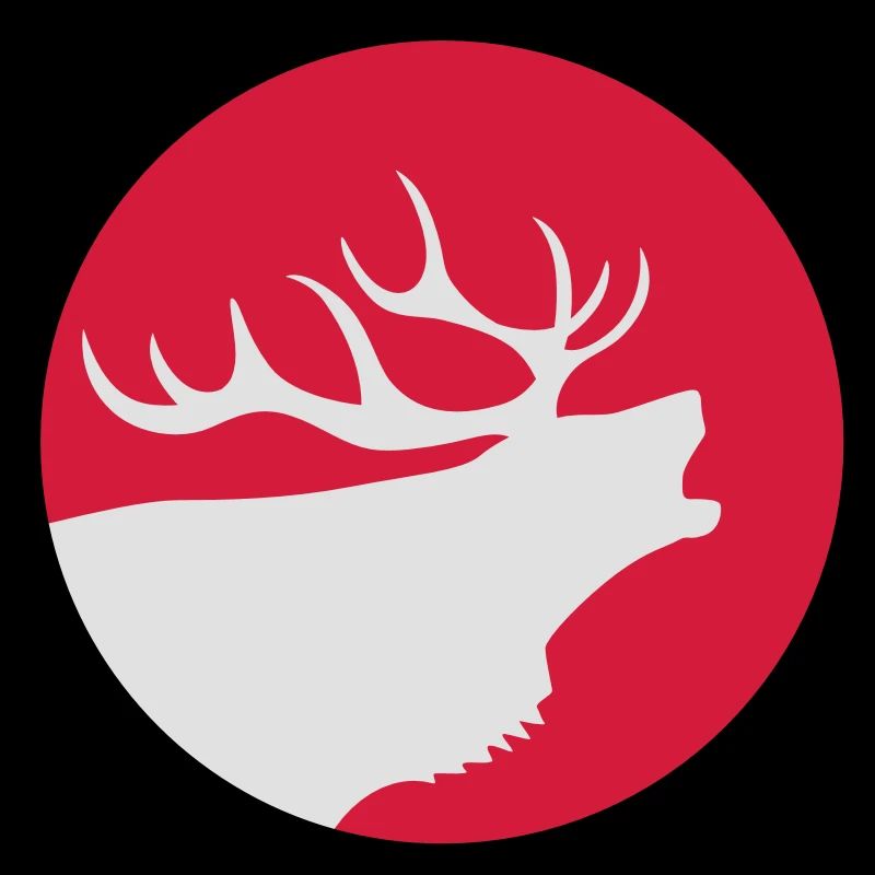 Roaring conception de cerfs communs