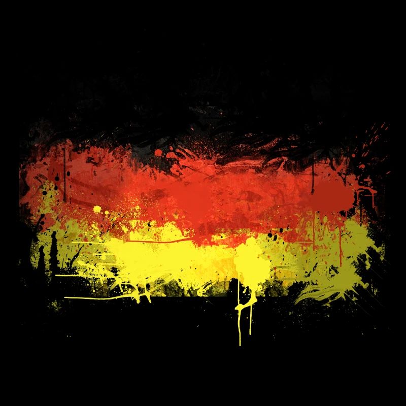 Drapeau allemand Graffiti
