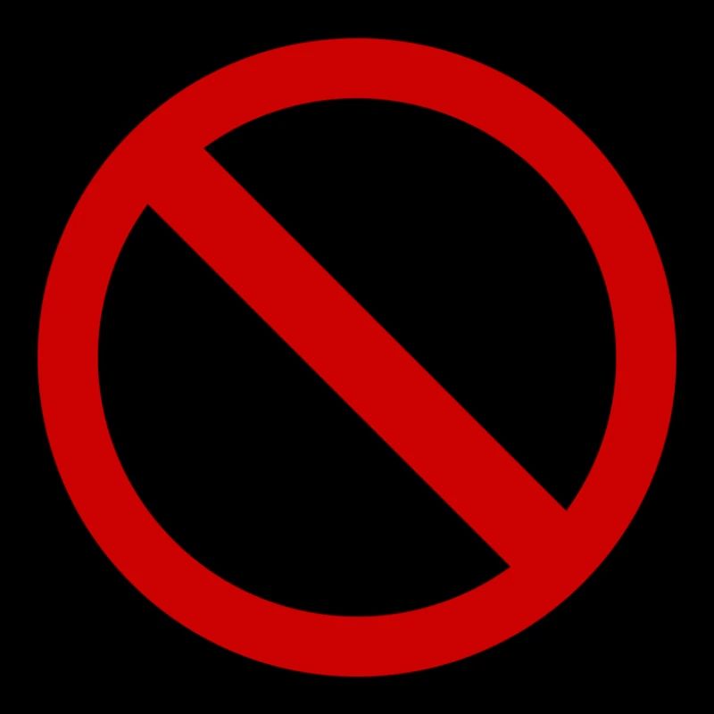 Prohibited signboard gift idea