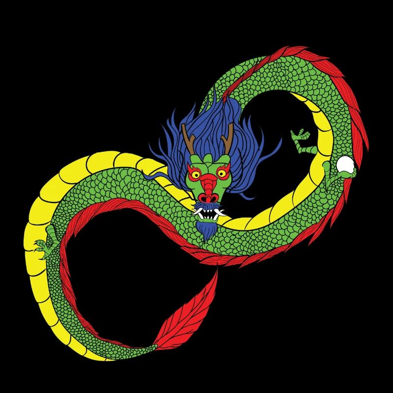 Drachen - Unendlichkeit - chinesischer Drache
