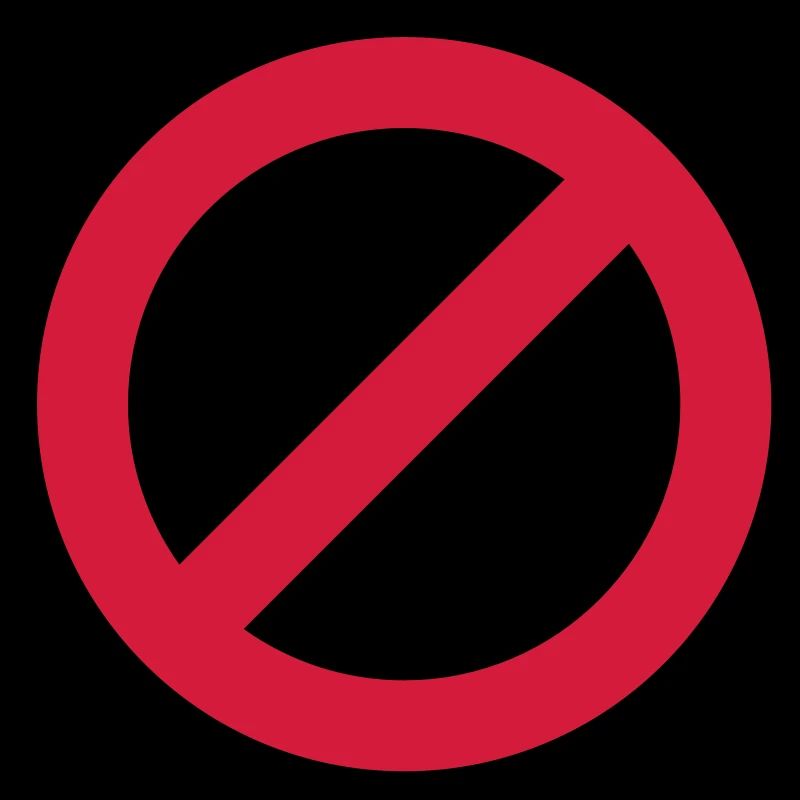 Signe d'interdiction