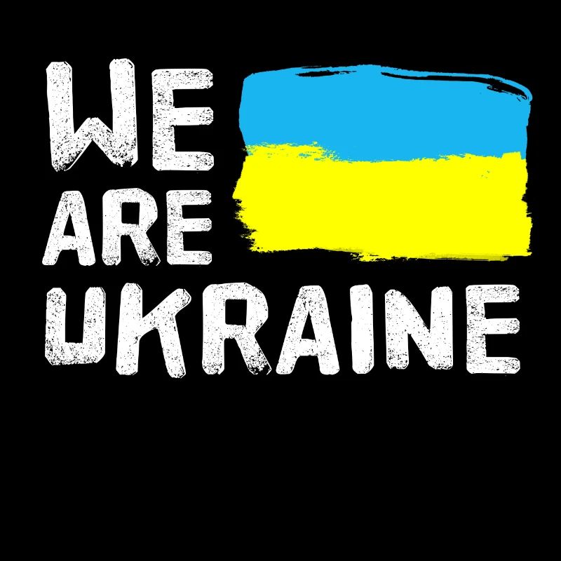Drapeau ukrainien Ukraine dessin idée cadeau