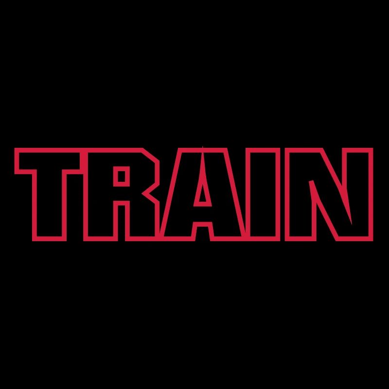 work train fight farbig