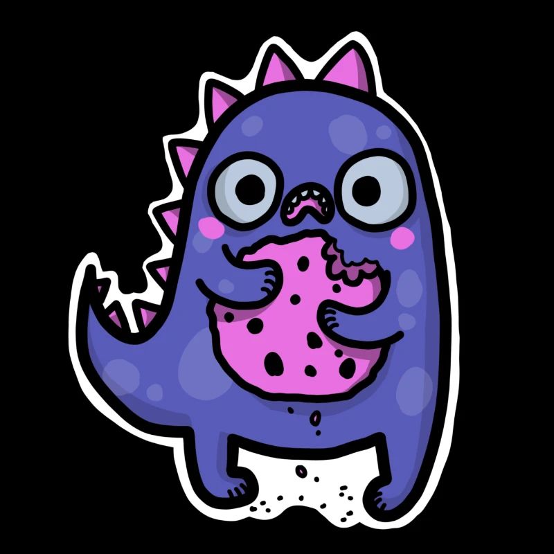 Dino aime les biscuits