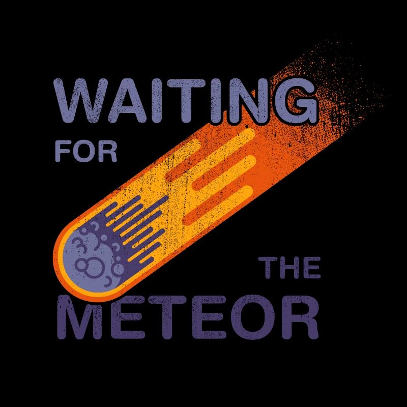Warten auf den Meteor